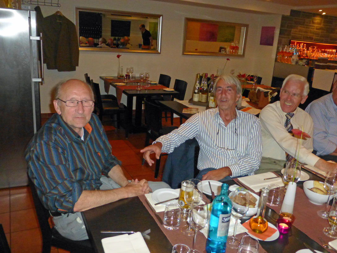 Viktor Pilarczyk mit Wolfgang Kreutzer und Theo Schwakenberg